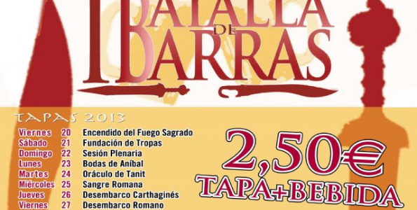 Cartagena se prepara para su I Batalla de Barras