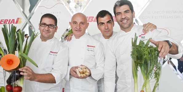 Ramón Freixa cocina para Iberia