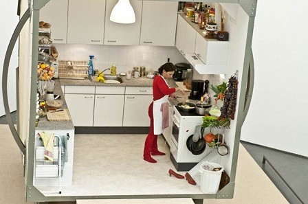 La cocina giratoria de Zeger Reyers