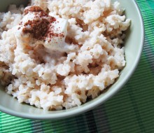 Arroz con leche