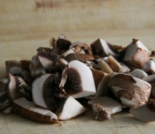 Champiñones a la crema