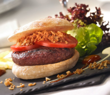 Juan Pozuelo reivindica la hamburguesa