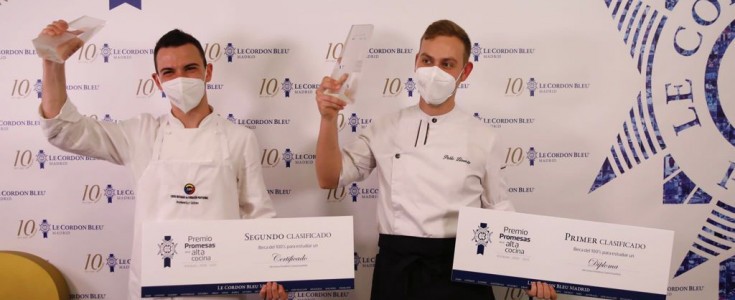 Pablo García Llorente gana el IX premio promesas de la alta cocina de Le Cordon Bleu Madrid