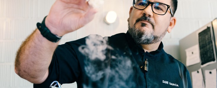Dani García se corona como el "Best Digital Chef 2026" en los prestigiosos premios HIP de Madrid