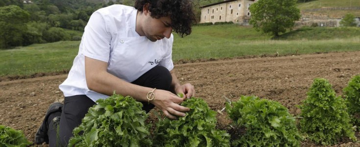 Chus Manzano, la nueva estrella de la cocina española, nombrado Mejor Chef Joven del Año por Montagud