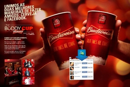  Budweiser presenta el primer brindis social
