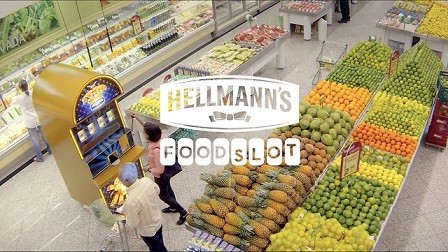 Hellmann´s y la tragaperra que crea recetas