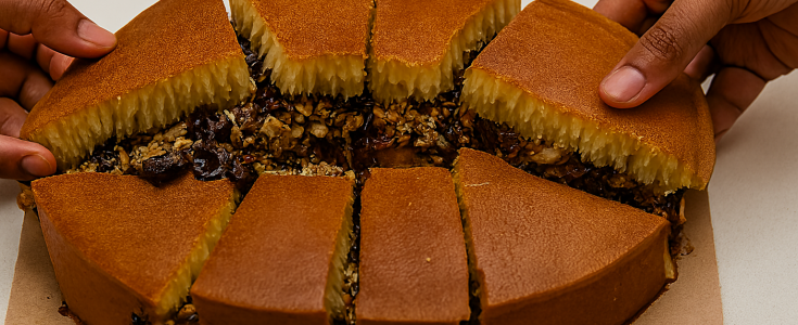 Indonesia celebra el Martabak Manis Gigante