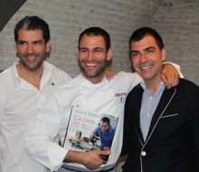 Darío Barrio enseña lo que cocina en casa a sus hijos