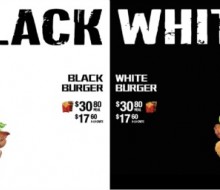 «Black & White» las nuevas hamburguesas de McDonald´s en Hong kong