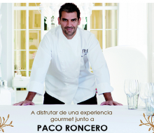 En julio Roncero cocina en Venezuela y Atala, en Buenos Aires