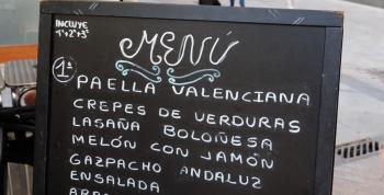 El menú del día se sitúa en 14,2 € de media en España