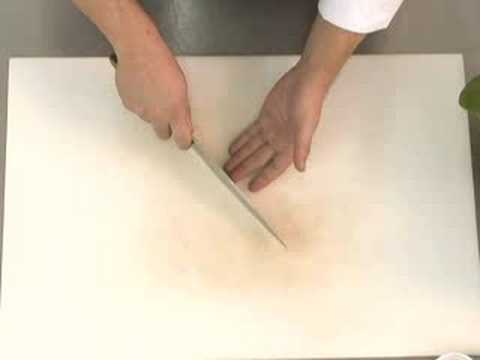 Cómo cortar correctamente con cuchillo