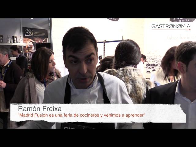 El chef Ramón Freixa en Madrid Fusión 2015