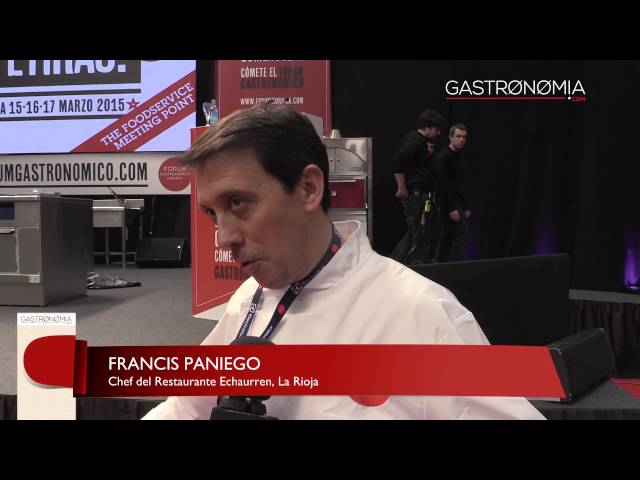 Francis Paniego y la casquería