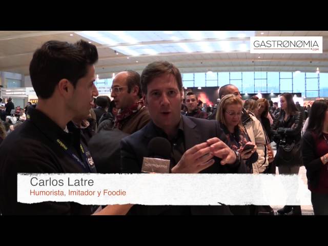 ¿Le gusta la gastronomía a Carlos Latre?